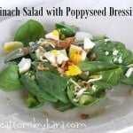 spinach-salad, poppy-seed-dressing