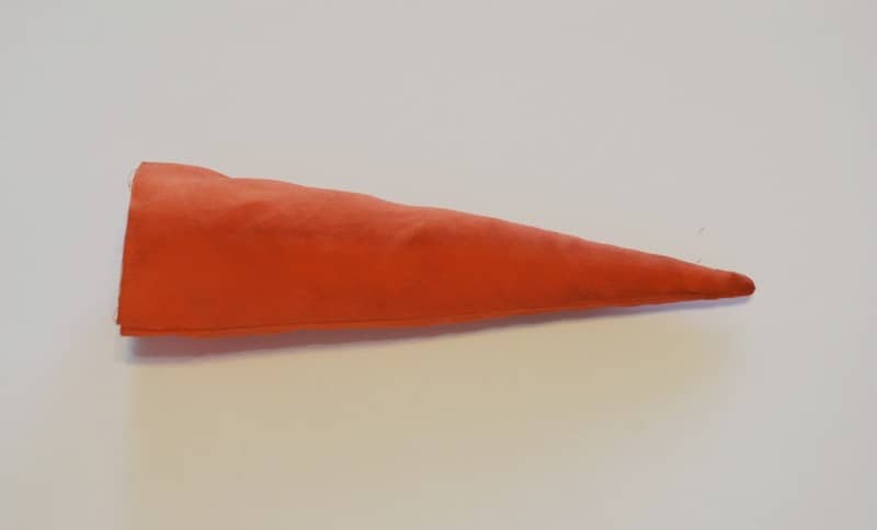 easter craft-fabric carrots