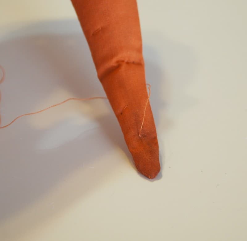 fabric carrots 026 easter craft-fabric carrots