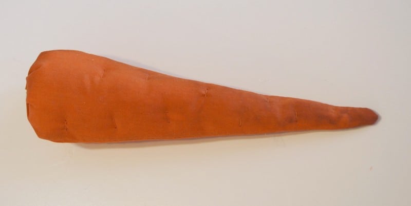 easter craft-fabric carrots