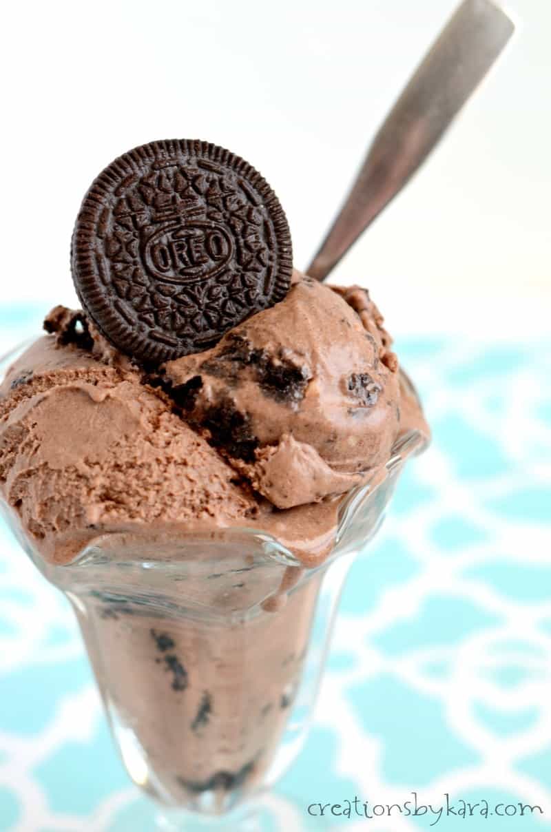 Chocolate Oreo Ice Cream Recipe