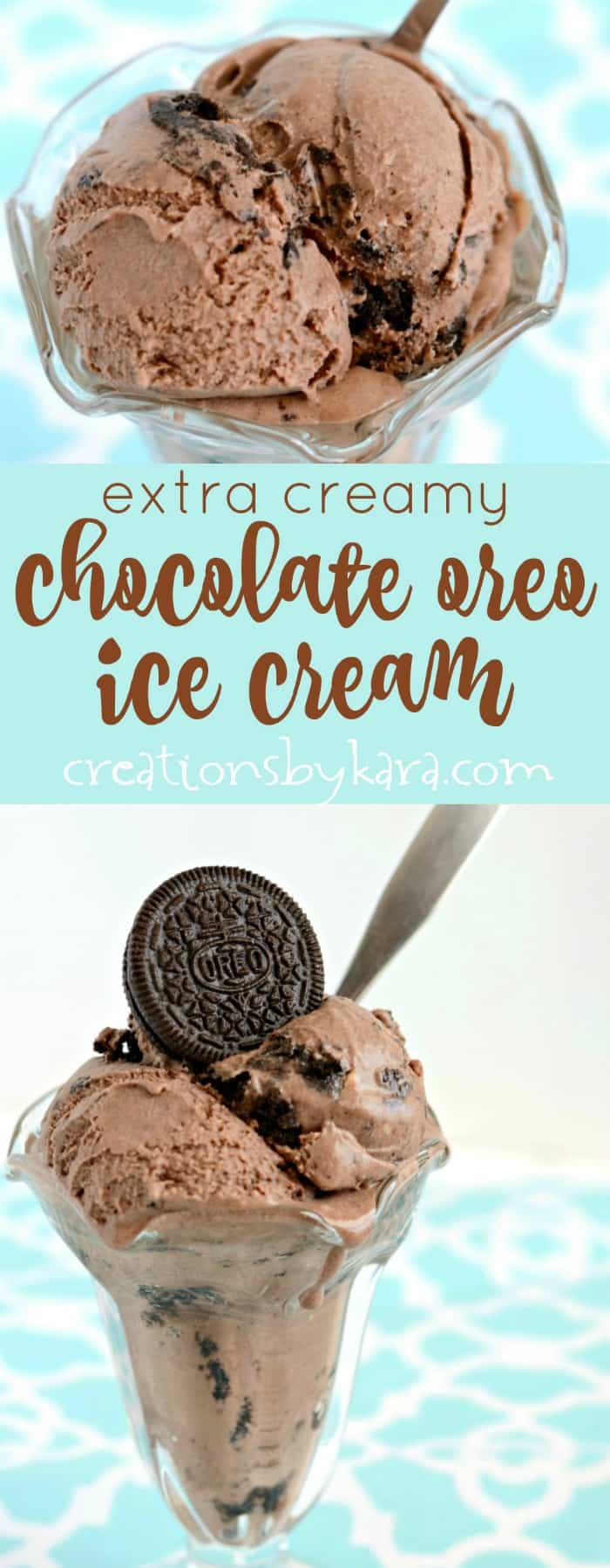 Chocolate Oreo Ice Cream Recipe