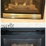 spray-paint-diy, fireplace-makeover