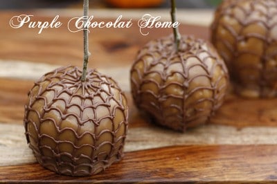 Halloween Caramel Apple