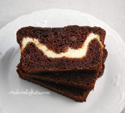 cream cheese chocolate zucchini bread 002
