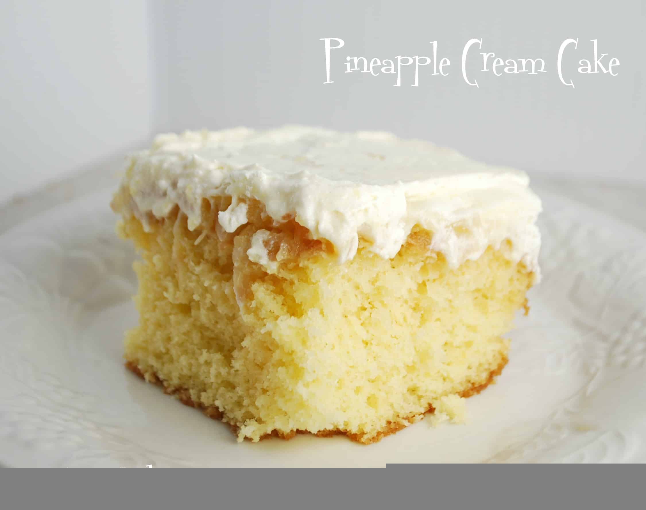 pineapple cream cake 002 - Creations by Kara