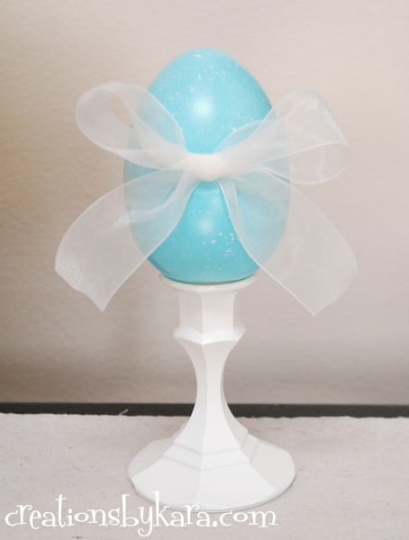 ribbon wrapped easter egg 012