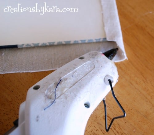 how to cover a book with fabric 010