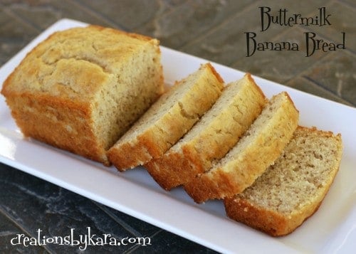 Buttermilk Banana Bread