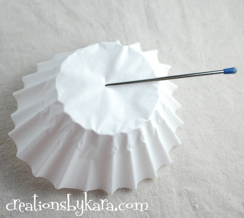 Coffee Filter Flower Tutorial