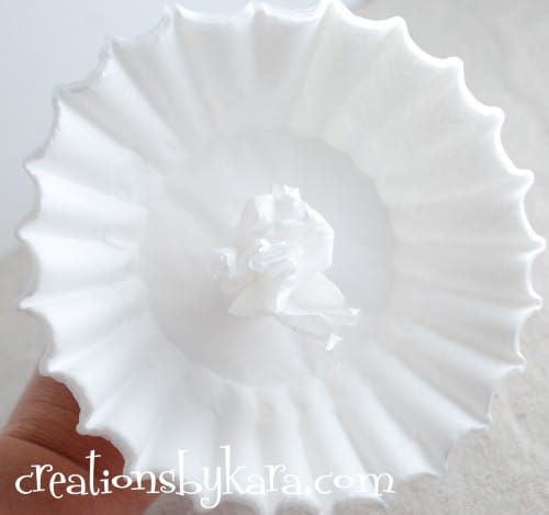 Coffee Filter Flower Tutorial
