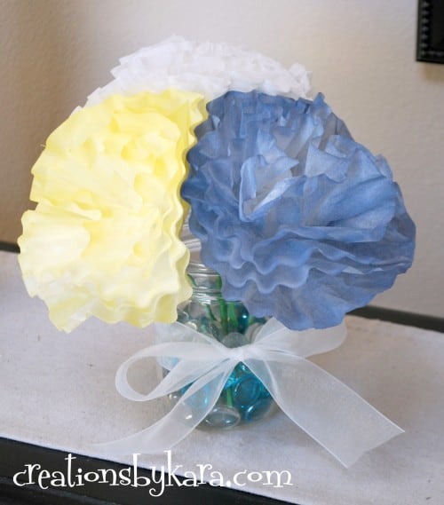 Coffee Filter Flower Tutorial