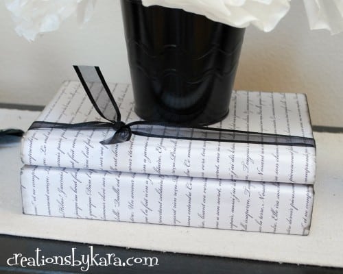 diy-paper-wrapped-vintage-books