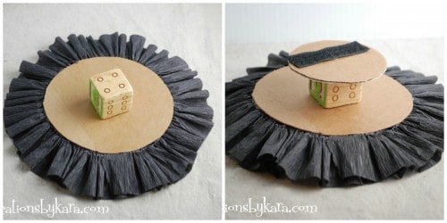 halloween book page wreath-tutorial