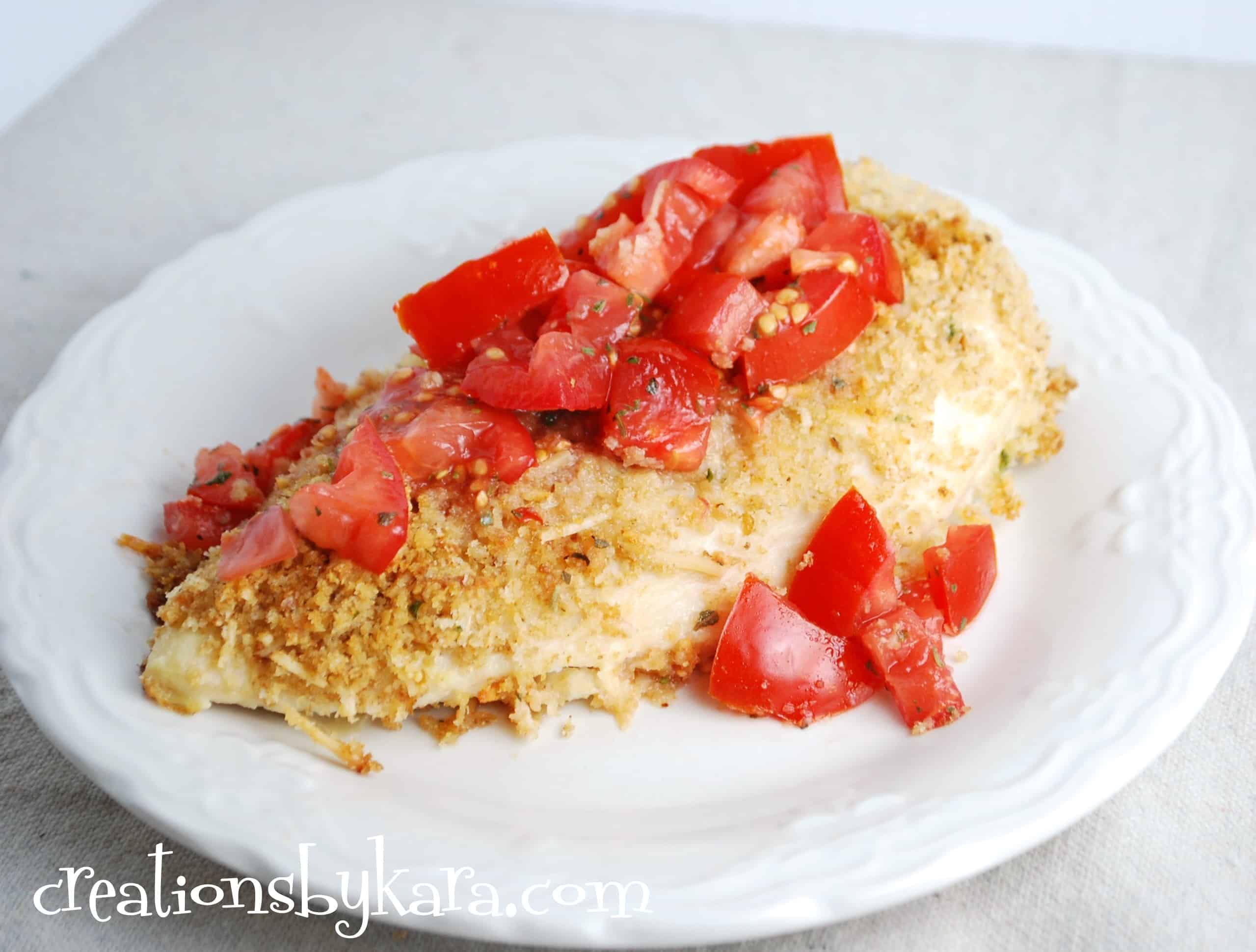 bruchetta, chicken, recipe