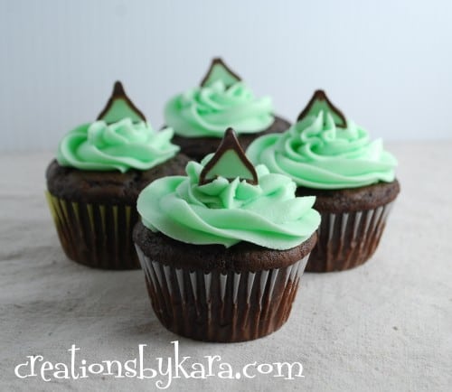Chocolate Mint Cupcake Recipe