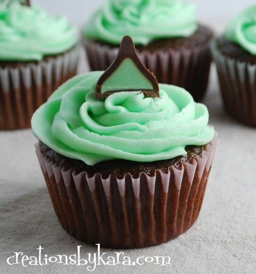 Chocolate Mint Cupcake Recipe
