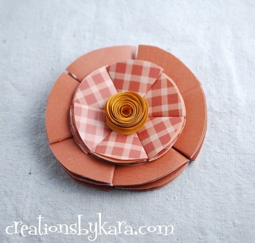 How To Make Folded Paper Flowers