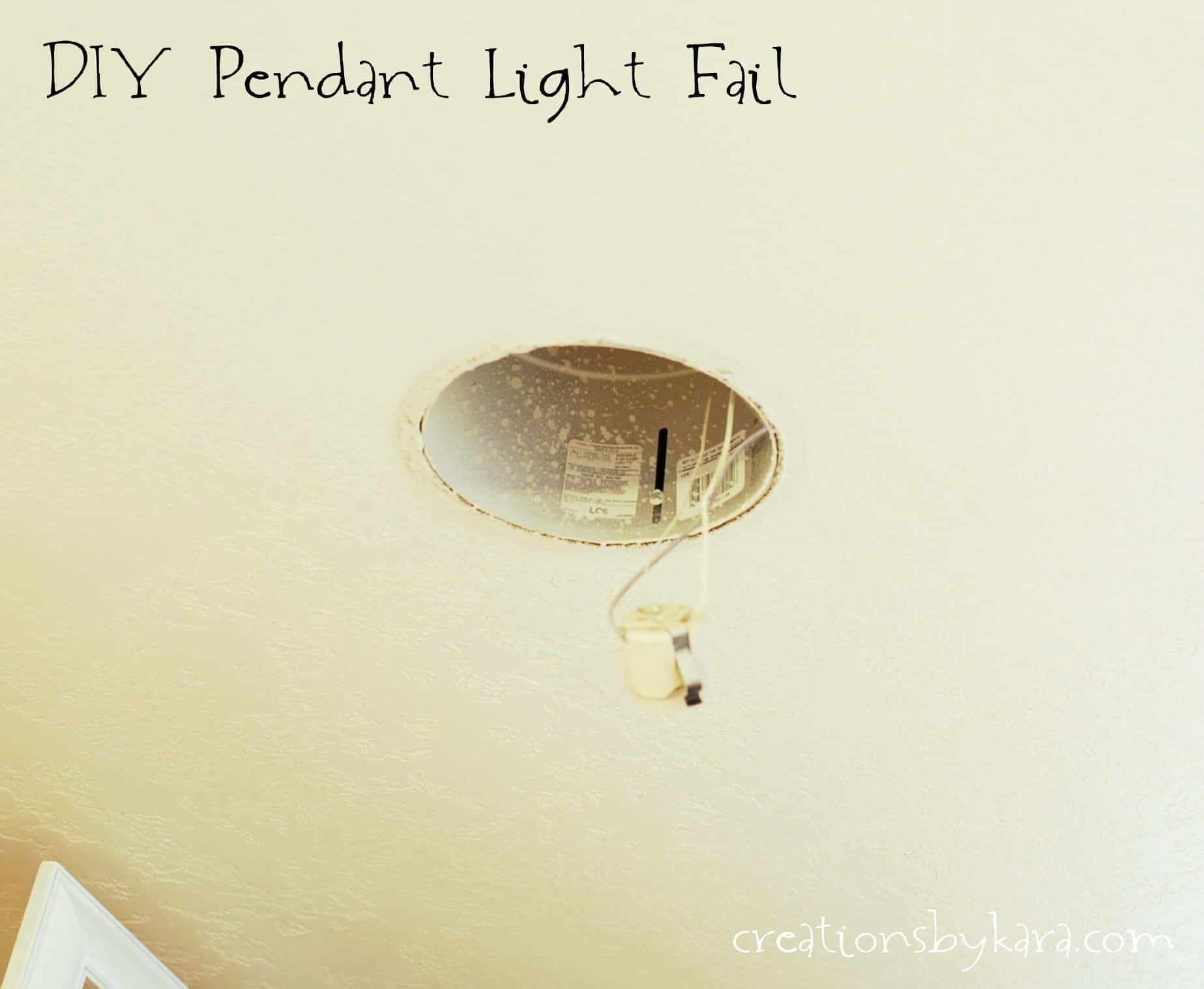 pendant-light-fail