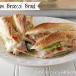 Ham Broccoli Braid