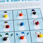 Don't Eat Frosty (Free Printable Game)