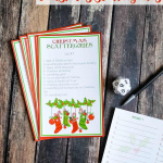Christmas Scattergories (Free Printable Game)