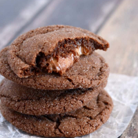 Chocolate Rolo Cookies Recipe