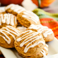 Perfectly Spiced Iced Pumpkin Cookies Recipe