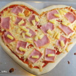 Valentine Recipe #4--Heart Shaped Homemade Pizza