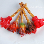 Halloween Food Idea: Witch Brooms
