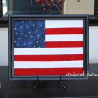 Fourth of July Craft {Framed Flag Tutorial}