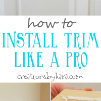 How To Install Molding Like a Pro