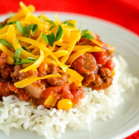 Easy Ground Beef Goulash with Rice