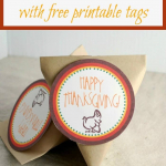 Thanksgiving Treat Bags with Free Printable Tags