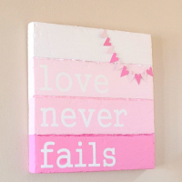 Faux Pallet Valentine's Day Sign