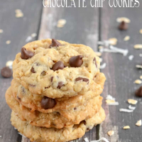 Coconut Oatmeal Chocolate Chip Cookies Recipe