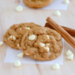 Oatmeal Molasses Cookies with White Chocolate