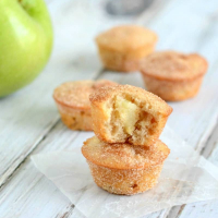 Apple Snickerdoodle Mini Muffins