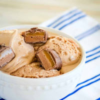 Milky Way Ice Cream Recipe (Caramel Chocolate Ice Cream)