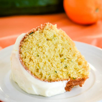 Best Orange Zucchini Cake with Orange Cream Cheese Frosting
