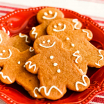 Gingerbread Man Cookies with Butterscotch Pudding
