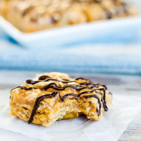 Chewy No Bake Peanut Butter Bars Recipe
