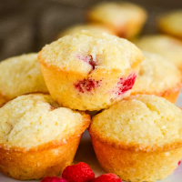 Delicious Lemon Raspberry Muffins Recipe