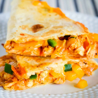 Cheesy Chicken Fajita Quesadilla Recipe