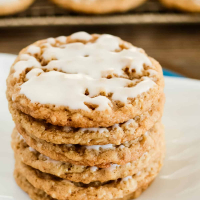 Irresistible Iced Oatmeal Cookies