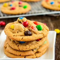 Chewy Peanut M&M Cookie Recipe