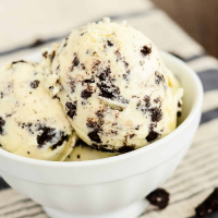 Homemade Cookies and Cream Ice Cream Recipe