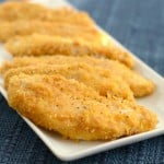 Recipe for baked chicken strips- a kid favorite!