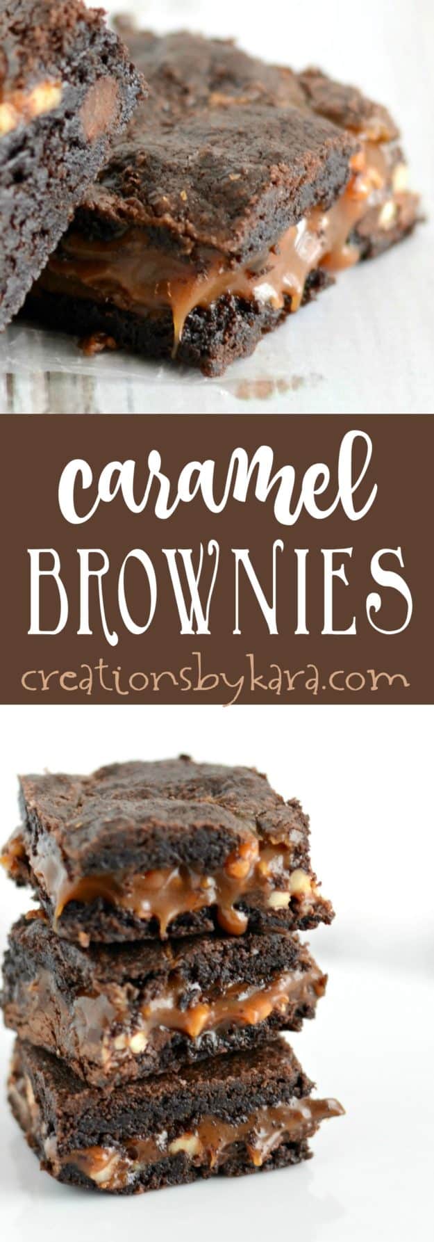 Recipe for the best Caramel Brownies ever! These brownies are so decadent, a real crowd pleaser. Chocolate and caramel fans cannot resist these caramel brownies!