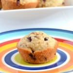 Granola Chocolate Chip Muffins- a great way to use up the bits of granola left in the bag.